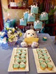Child's Baby Shower Decor and Food at Granita Grille